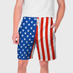 Мужские шорты 3D Американский Флаг