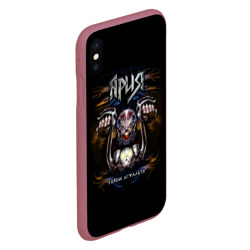 Чехол для iPhone XS Max матовый Герой асфальта - фото 2