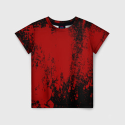 Детская футболка 3D Red blood