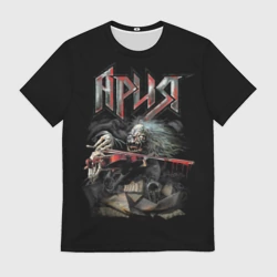 Мужская футболка 3D Мертвый скрипач