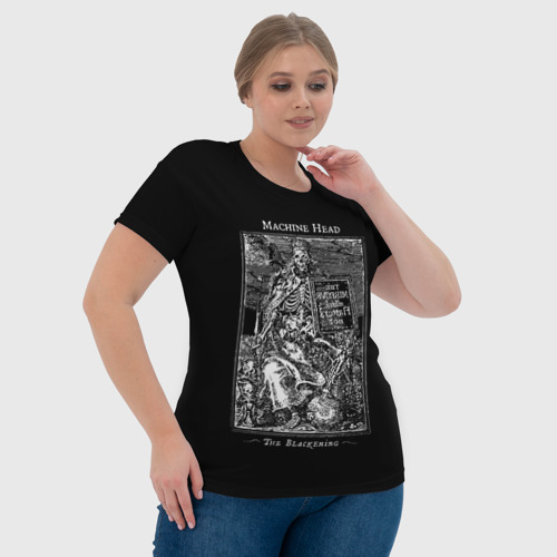 Женская футболка 3D с принтом Machine Head 10, фото #4