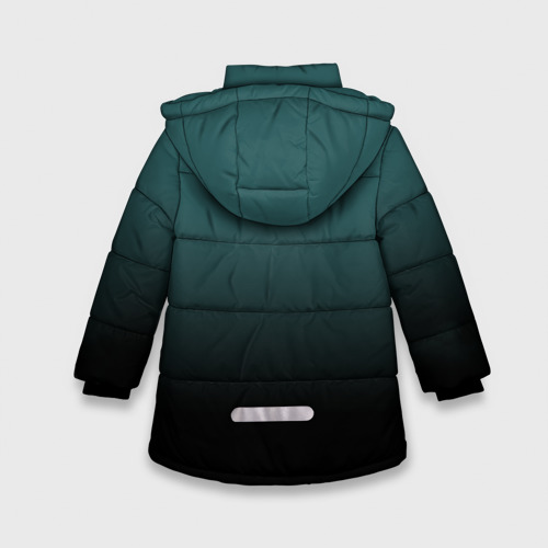 Зимняя куртка для девочек 3D Химера, цвет черный - фото 2