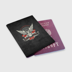 Обложка для паспорта матовая кожа Беспечный ангел - фото 2