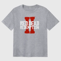 Женская футболка хлопок Oversize RDR2