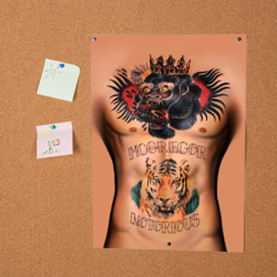 Постер МакГрегор татуировки - фото 2