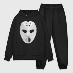 Мужской костюм oversize хлопок Маска Angerfist