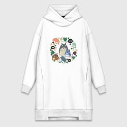 Платье-худи хлопок Totoro