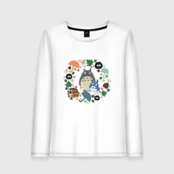 Женский лонгслив хлопок Totoro