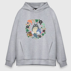 Мужское худи Oversize хлопок Totoro