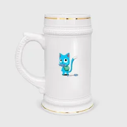 Кружка пивная Котик Хэппи