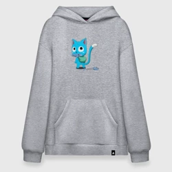 Худи SuperOversize хлопок Котик Хэппи