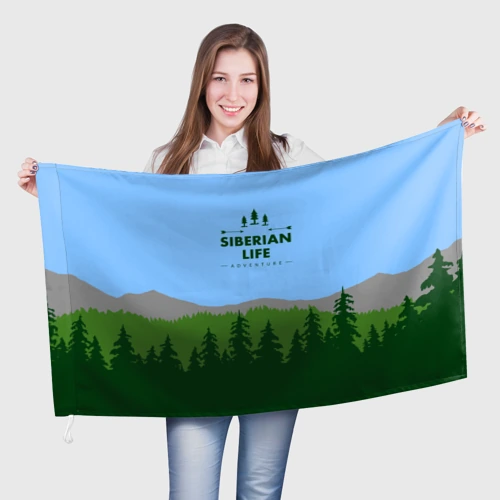 Флаг сибири картинка