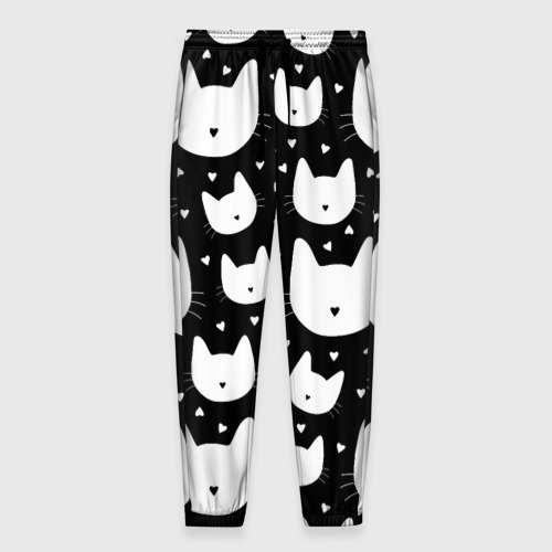 Мужские брюки 3D Love Cats Pattern