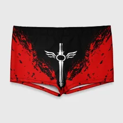 Мужские купальные плавки 3D DMC sword