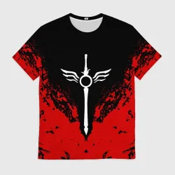 Мужская футболка 3D DMC sword