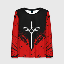 Женский лонгслив 3D DMC sword