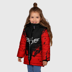 Зимняя куртка для девочек 3D DMC sword - фото 2