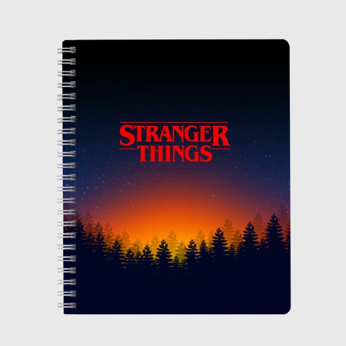 Тетрадь Stranger things Очень странные дела