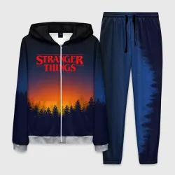 Мужской костюм 3D Stranger things Очень странные дела