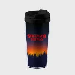 Термокружка-непроливайка Stranger things Очень странные дела