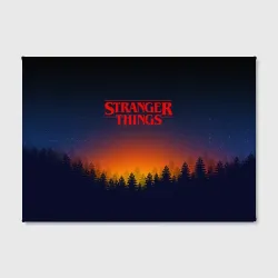 Холст прямоугольный Stranger things Очень странные дела - фото 2