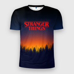 Stranger things Очень странные дела – Мужская футболка 3D Slim с принтом купить со скидкой в -9%