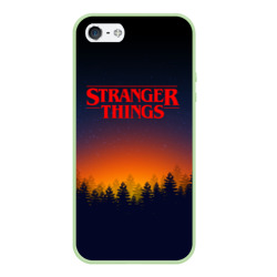 Чехол для iPhone 5/5S матовый Stranger things Очень странные дела