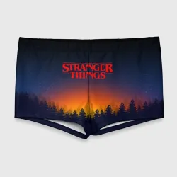 Мужские купальные плавки 3D Stranger things Очень странные дела