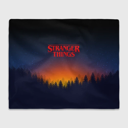 Плед 3D Stranger things Очень странные дела