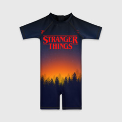 Детский купальный костюм 3D Stranger things Очень странные дела