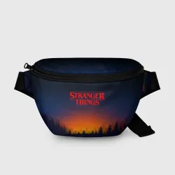 Поясная сумка 3D Stranger things Очень странные дела