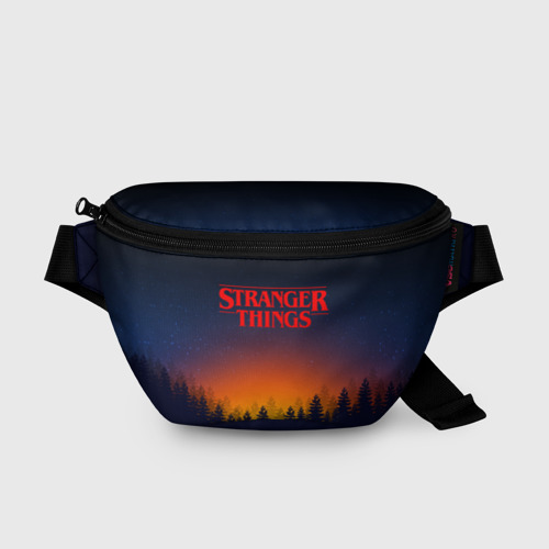 Поясная сумка 3D Stranger things Очень странные дела
