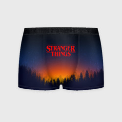 Мужские трусы 3D Stranger things Очень странные дела