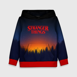 Детская толстовка 3D Stranger things Очень странные дела