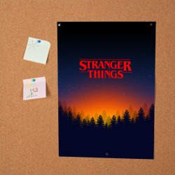 Постер Stranger things Очень странные дела - фото 2