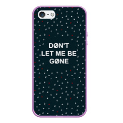 Чехол для iPhone 5/5S матовый Don't let me be gone