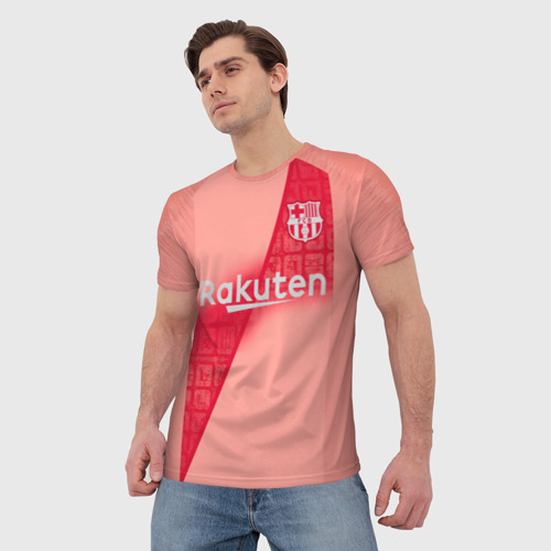 Мужская футболка 3D Coutinho alternative 18-19, цвет 3D печать - фото 3