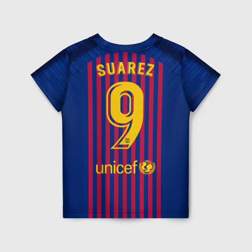 Детская футболка 3D Suarez home 18-19 - фото 2