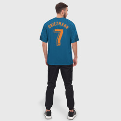 Мужская футболка oversize 3D Griezmann alternative 18-19 - фото 2