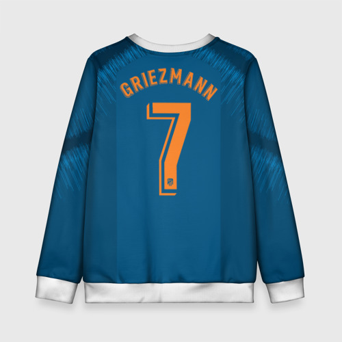 Детский свитшот 3D Griezmann alternative 18-19, цвет 3D печать - фото 2