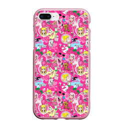 Чехол для iPhone 7Plus/8 Plus матовый Barbie and Tokidoki