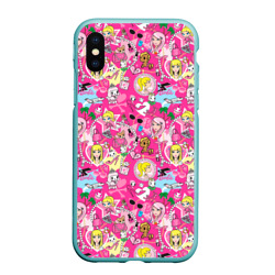 Чехол для iPhone XS Max матовый Barbie and Tokidoki