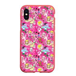 Чехол для iPhone XS Max матовый Barbie and Tokidoki