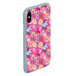 Чехол для iPhone XS Max матовый Barbie and Tokidoki - фото 2