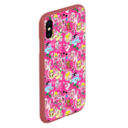 Чехол для iPhone XS Max матовый Barbie and Tokidoki - фото 2