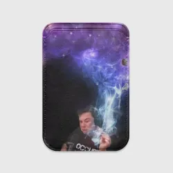 Картхолдер Magsafe магнитный Elon Musk space Илон Маск