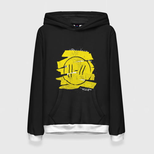 Женская толстовка 3D Twenty One Pilots Yellow  , цвет 3D печать