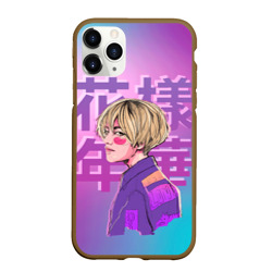 Чехол для iPhone 11 Pro Max матовый Taehyung BTS