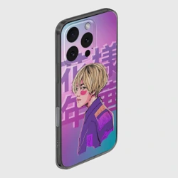 Чехол для iPhone 16 Pro силиконовый с защитой камеры Taehyung BTS - фото 2