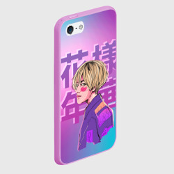 Чехол для iPhone 5/5S матовый Taehyung BTS - фото 2